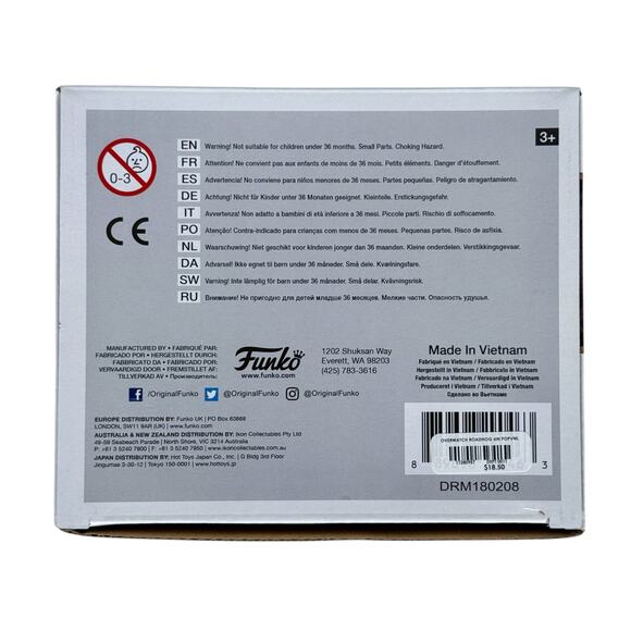 Funko Pop Unopened Roadhog 309 Overwatch 6" Vinyl Figure Gaming Collectible - Picture 6 of 6